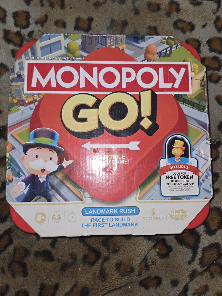 Monopoly Go! Fast-Dealing Property Trading Game by Hasbro - Mobile App Free Token Included