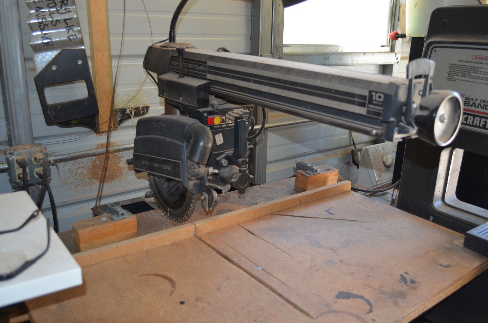 craftsman 10 inch 1/2 hp radial arm saw
