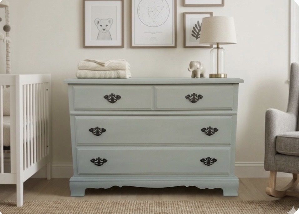 Basset three drawer dresser/changing table