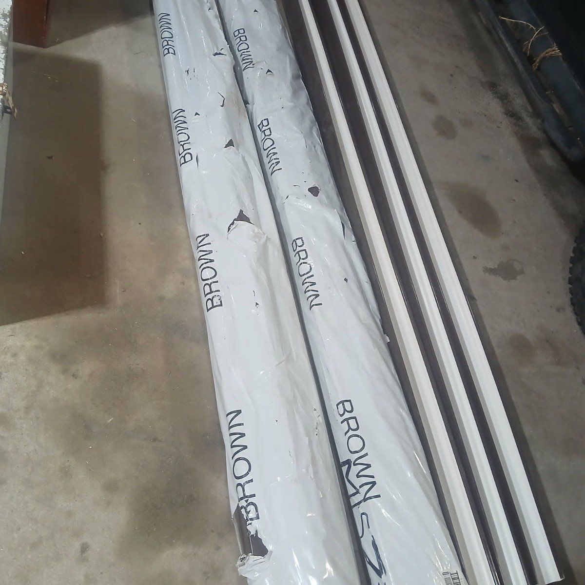 Amerimax vinyl gutters