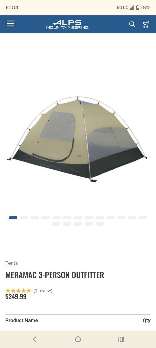 Meramac 3-Person tent