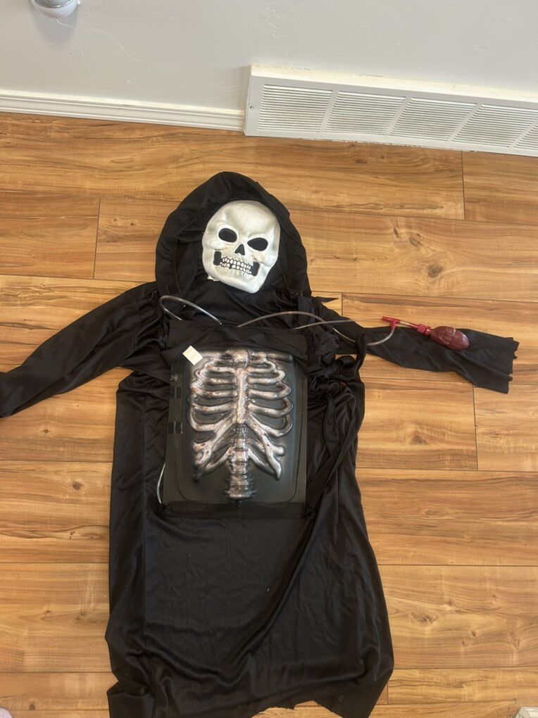 12-14 Bleeding Skeleton Costume