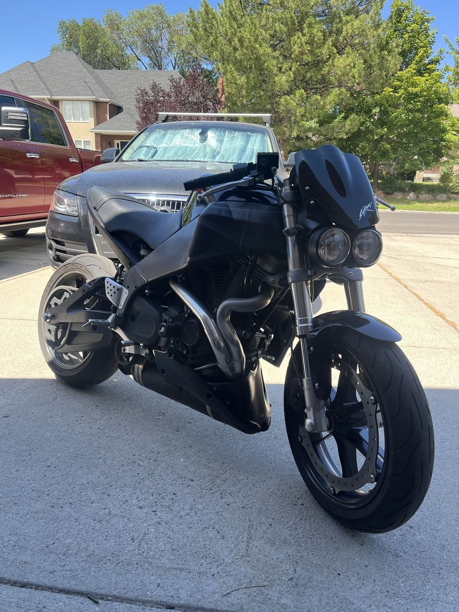 Buell XB12Ss Lightning Long Motorcycle - 1200cc Harley Motor, New Tires