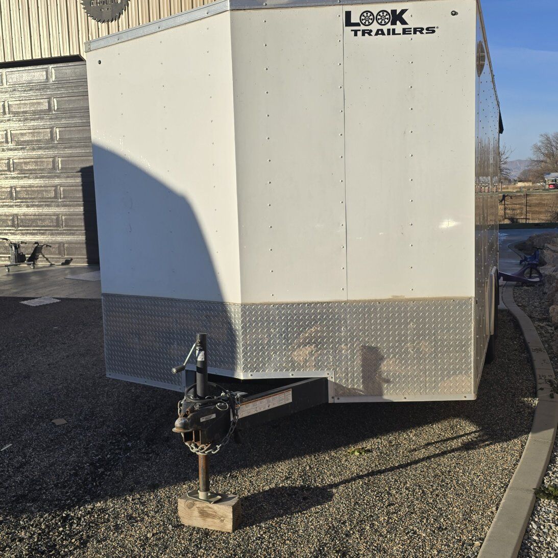 2023 LOOK 8x16 Enclosed Cargo Trailer – Tandem Axl