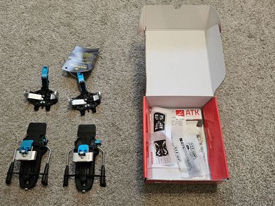 *BRAND NEW* *IN BOX* ATK Crest 8 Ski Bindings - 91mm