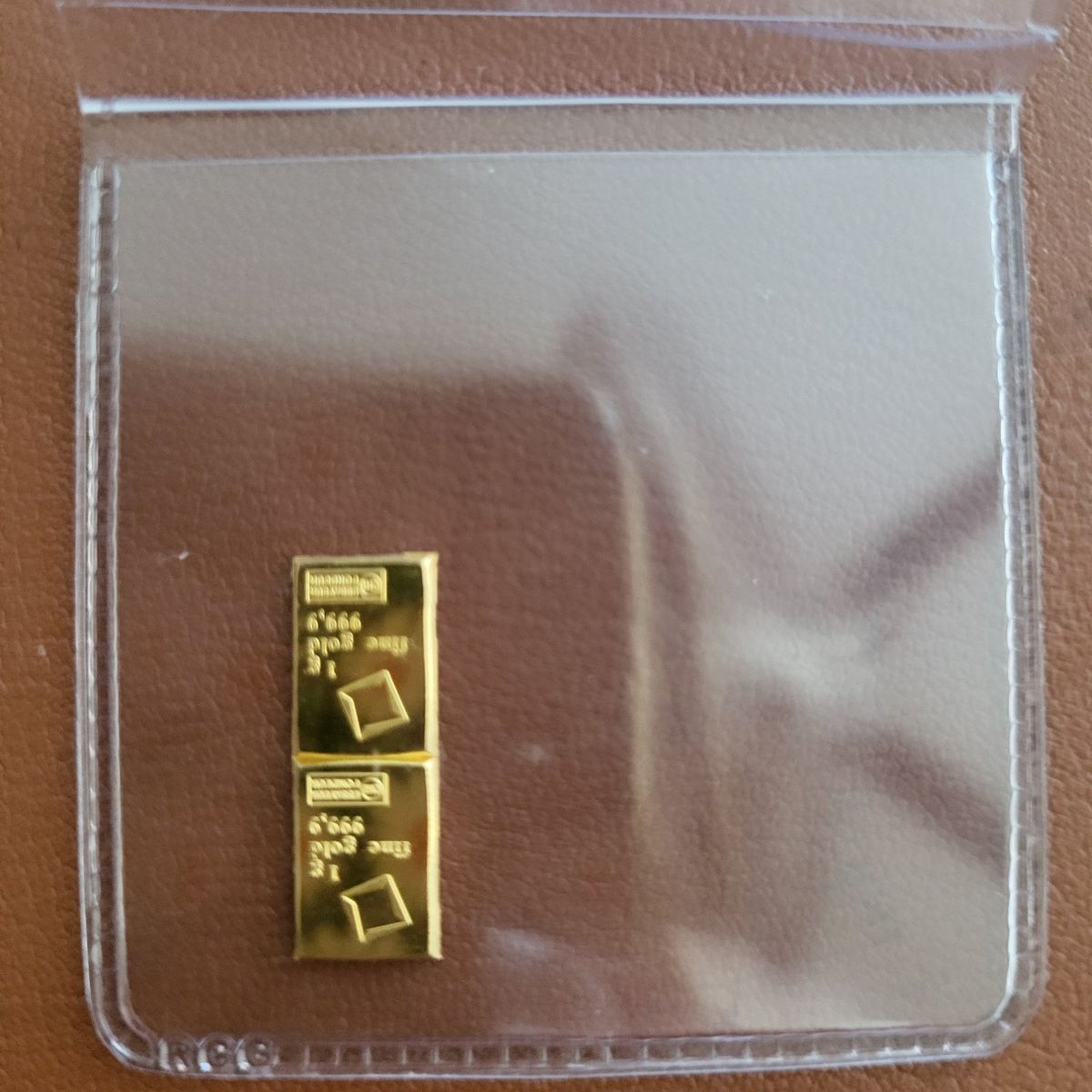 2 Grams 24KT GoldBars