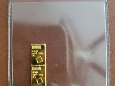2 Grams 24KT GoldBars