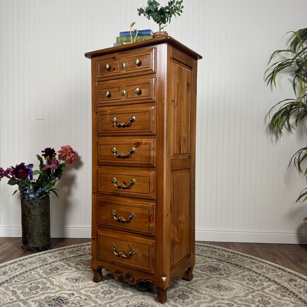 Ethan Allen Solid Wood Lingerie Chest Dresser