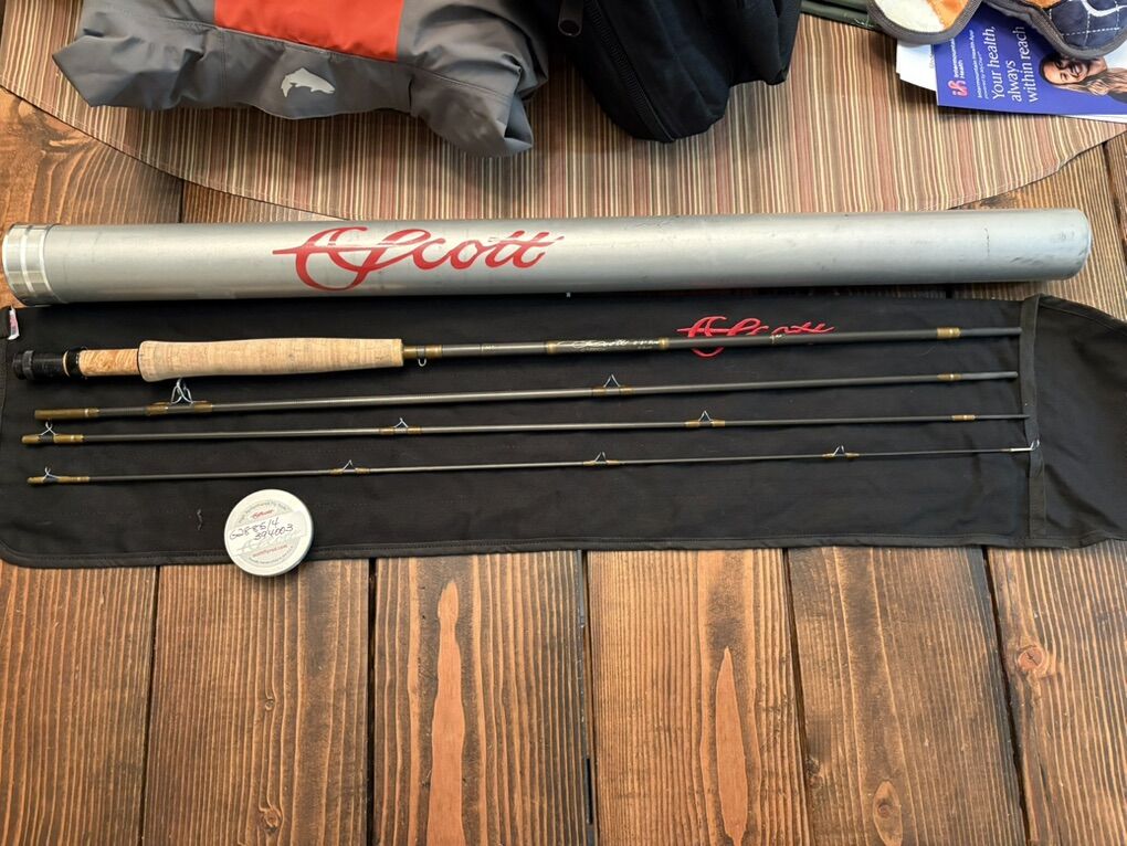 Scott G2 8'8 5 weight fly fishing rod