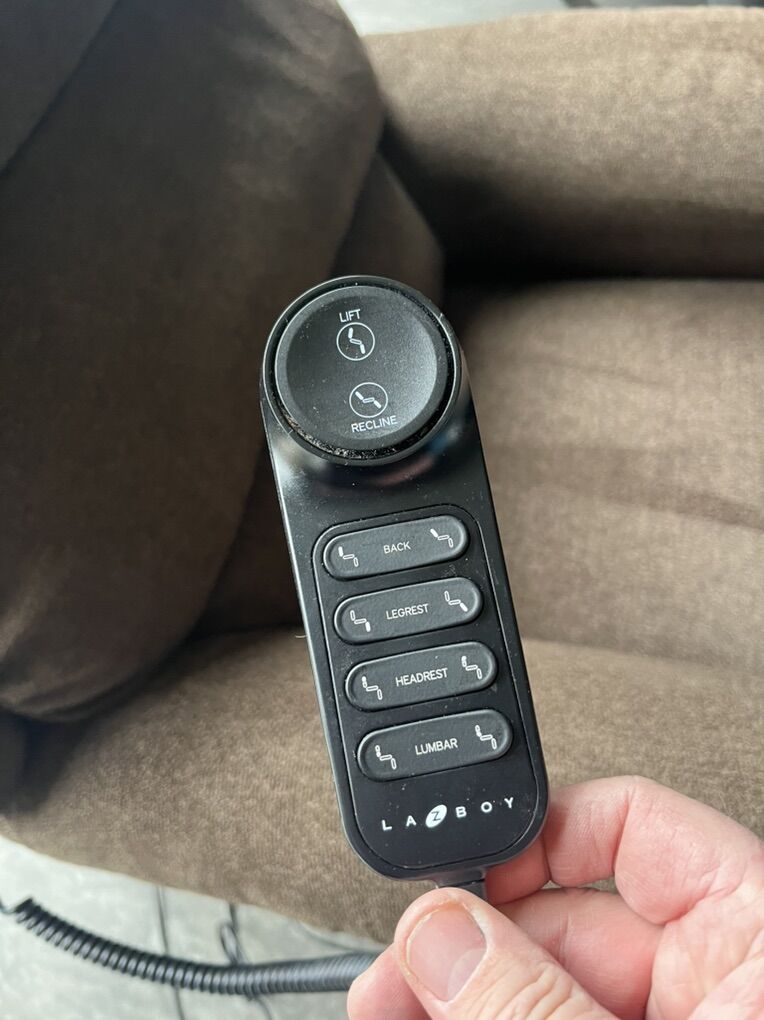 Dark Brown La-Z-Boy Power Recliner Chair