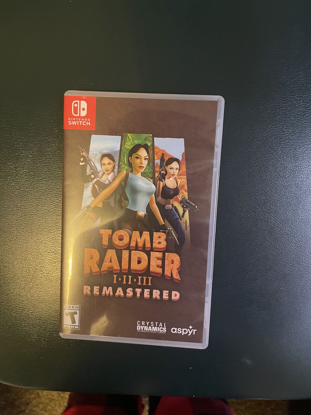 Tomb raider 1-3 remastered for switch for sale