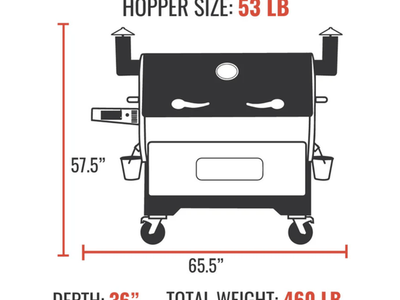Recteq2500 BFG Pellet Smoker