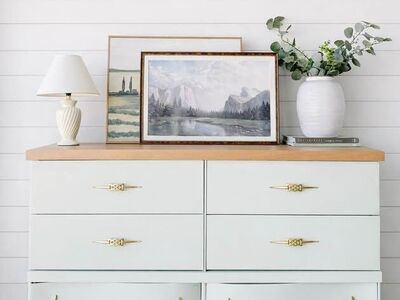 Modern Boho Chic 6 Drawer Dresser | Boho 6 Drawer Chest | Modern Dresser #4