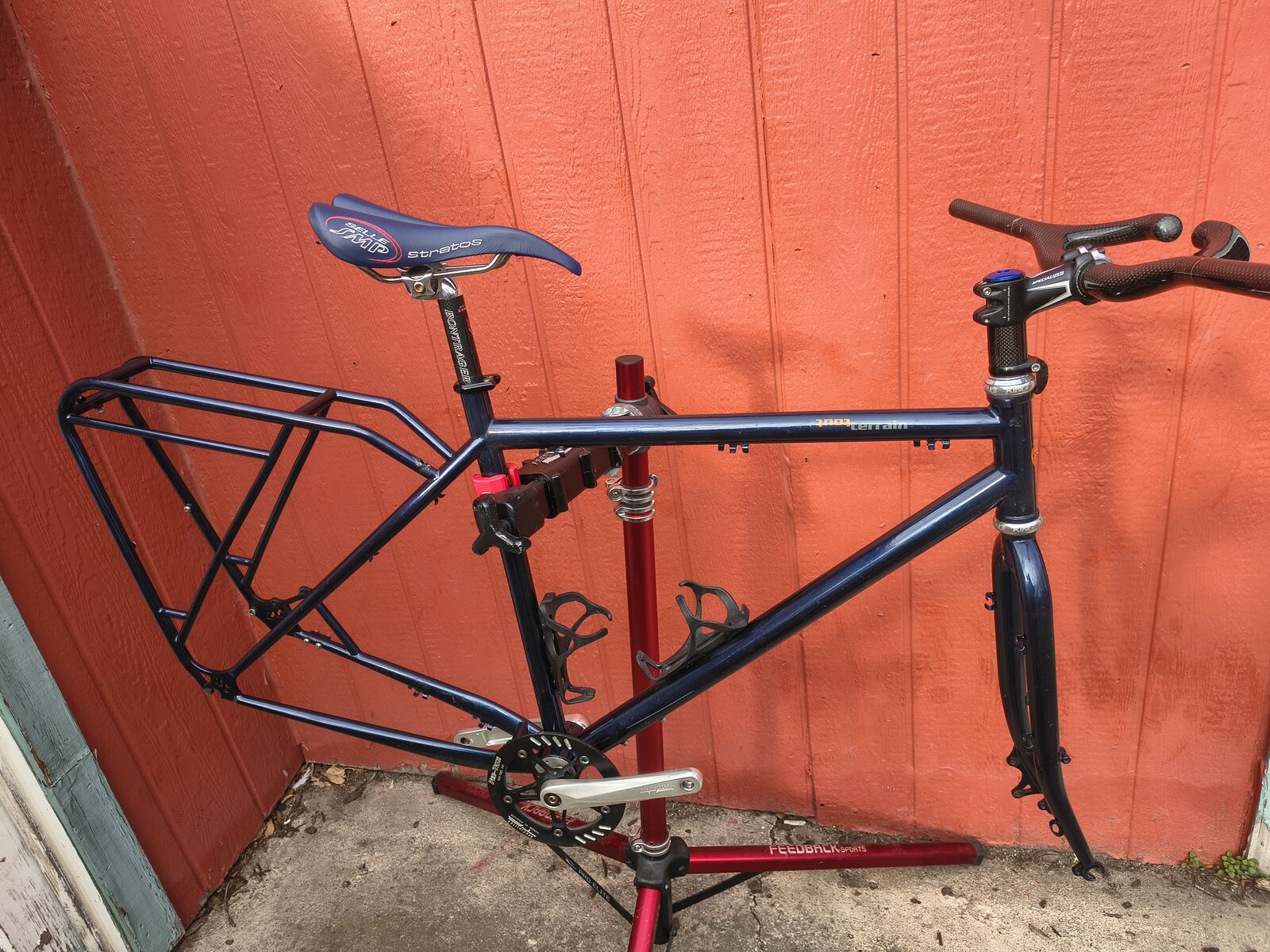 Small Tout Terrain Silkroad expedition bike frameset