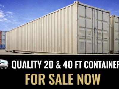 Shipping Containers for Sale Ready to Deliver