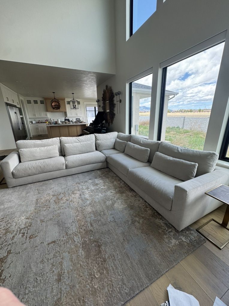 RH Lugano Sectional Down Feather