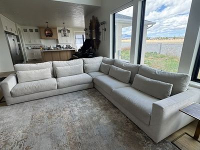 RH Lugano Sectional Down Feather