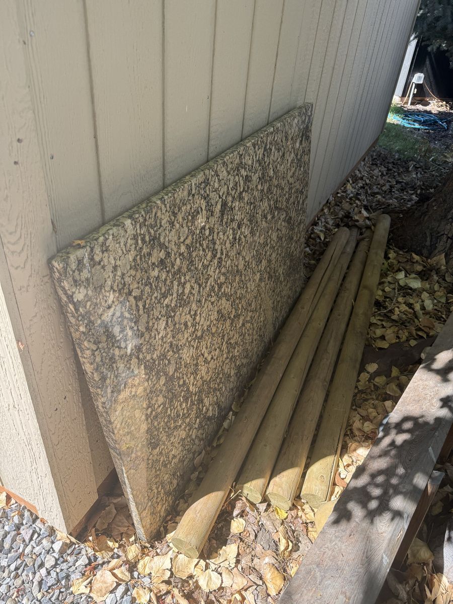 Granite slabs 