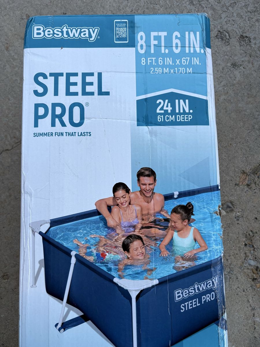 Brand new Rectangular Above Ground Swimming Pool
