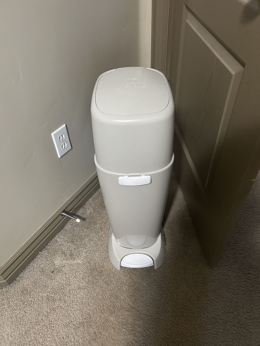 Diaper Genie Complete Diaper Pail - Neutral Grey, Odor-Lock System