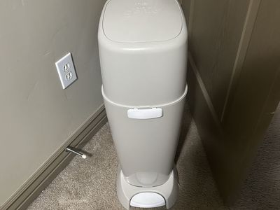 Diaper Genie Complete Diaper Pail - Neutral Grey, Odor-Lock System