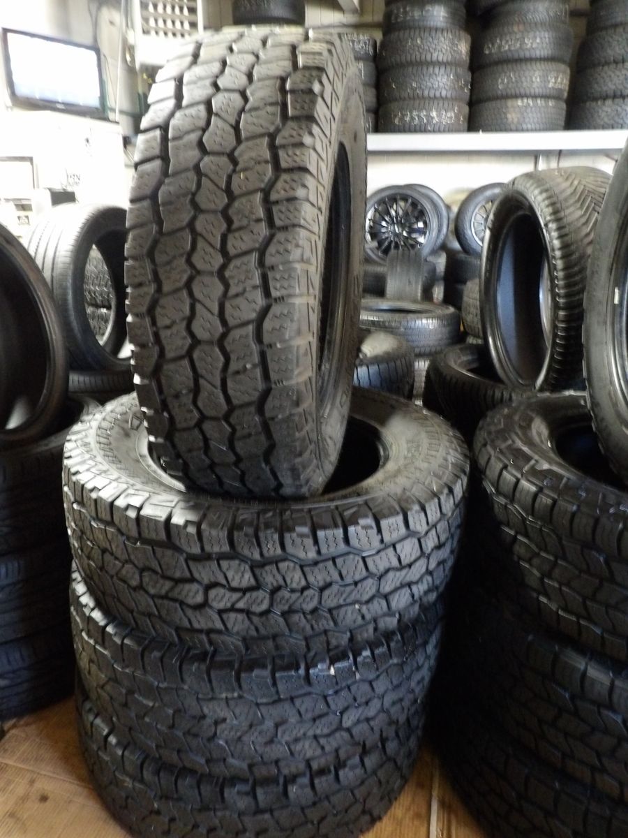 265/70R18 VREDESTEIN PINZA ALL TERRAIN SET OF USED TIRES