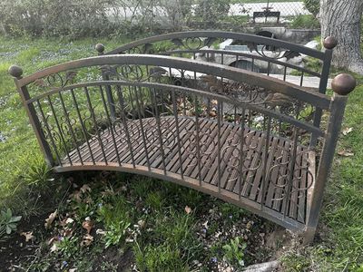 3 Matching High Quality Sturdy Metal Bridges 3'x5'