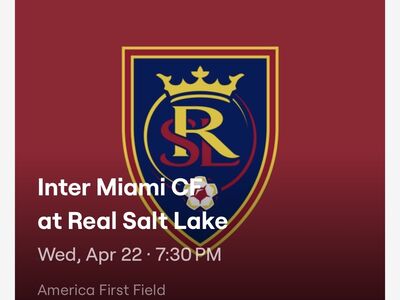 Inter Miami Vs Real Salt Lake (2) Tickets