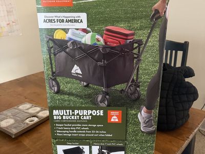 Ozark Trail Big Bucket Folding Wagon Cart