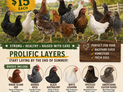2-month old chickens
