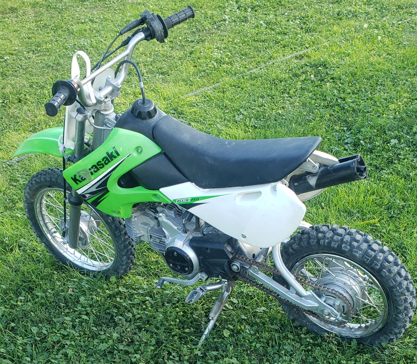 Kawasaki KLX110 Dirt Bike - Youth Off-Road Motorcycle