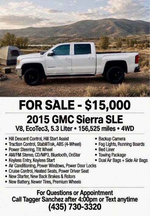 2015 GMC 1500 SLE