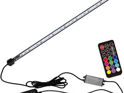 Aquarium Light, 23 inches Fish Tank Light RGB Color Underwater