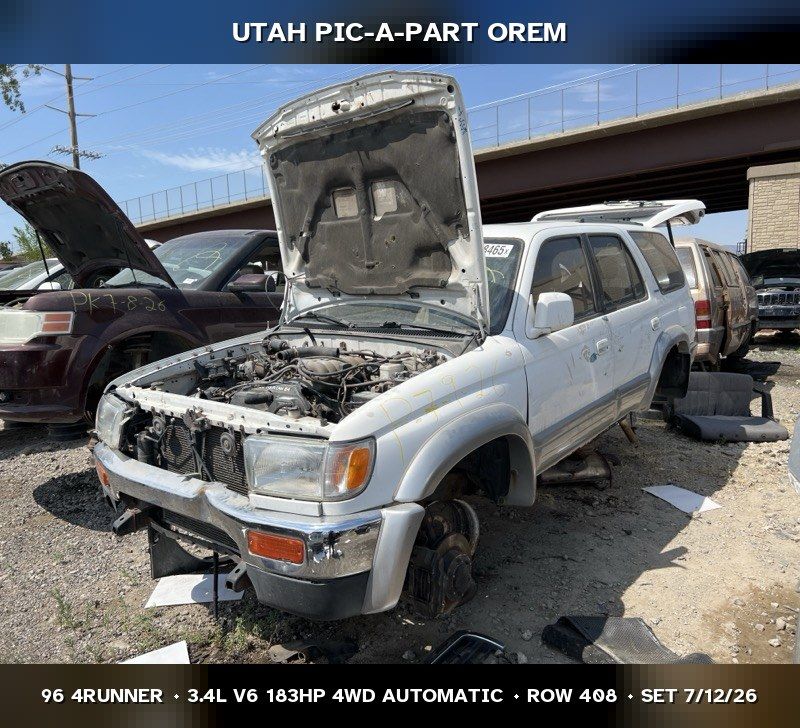 1996 Toyota 4Runner Parts - UTPAP Orem