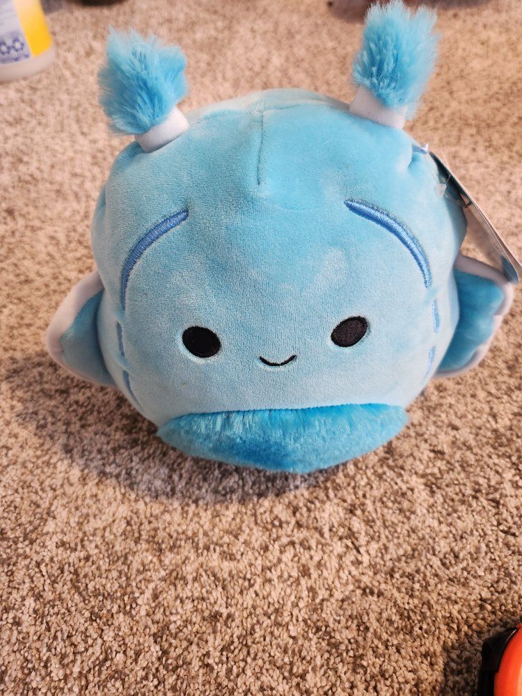 Squishmallows Josa the Blue Caterpillar Plush Walgreens Exclusive Stuffed Animal Toy
