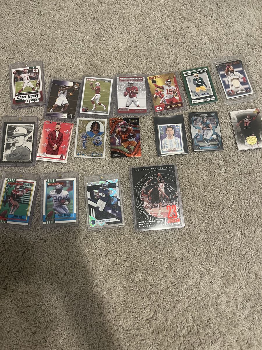 Sports card collection
