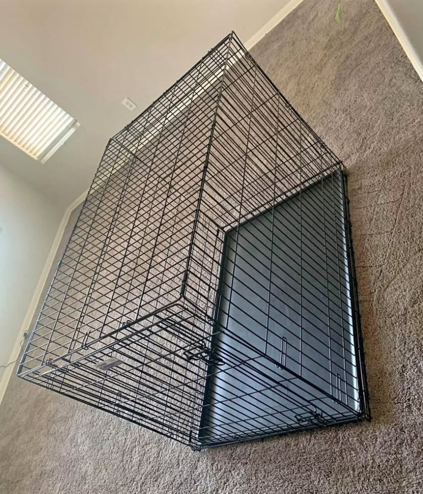 Large dog crate kennel folding wire type 36”