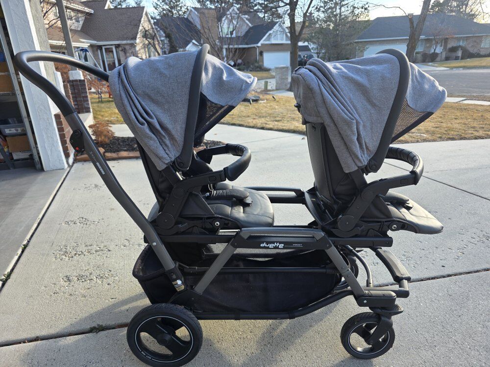 double stroller peg perego duette pilot