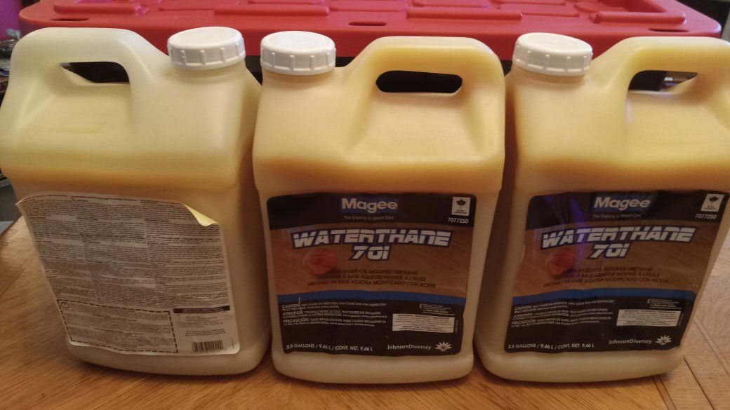 3 Magee Premium, Profesional Wood Floor Finish MGMA Approved Waterthane 70i Johnson Diversity