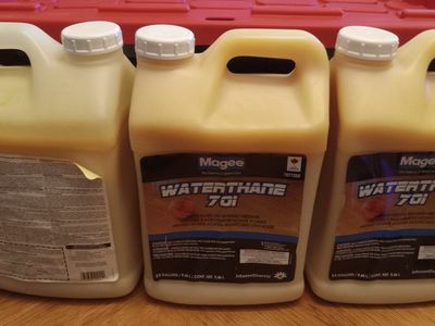 3 Magee Premium, Profesional Wood Floor Finish MGMA Approved Waterthane 70i Johnson Diversity