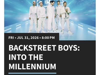 Backstreet Boys At The Sphere Las Vegas July 31st