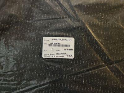 New Subaru Forester Carpet Floor Mats