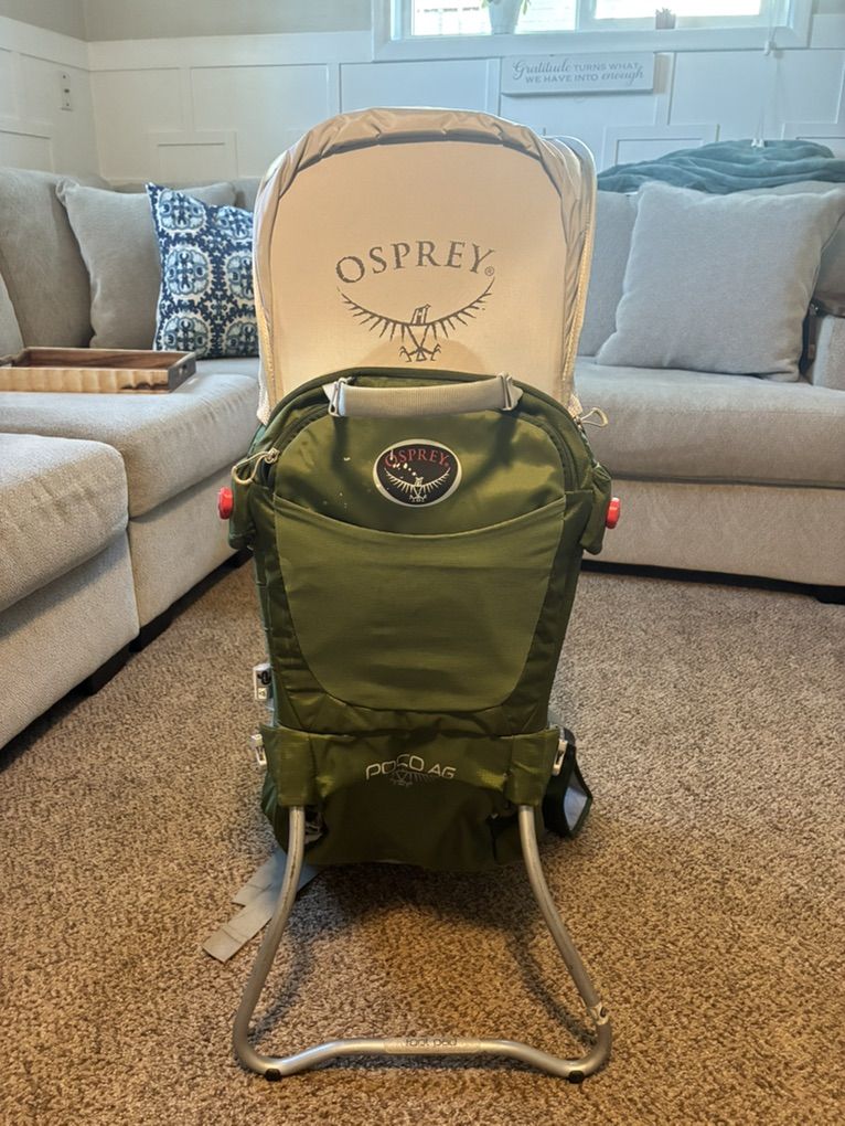 Osprey Child Carrier Backpack With Sun Shade