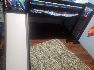 Low Loft Bed With Slide