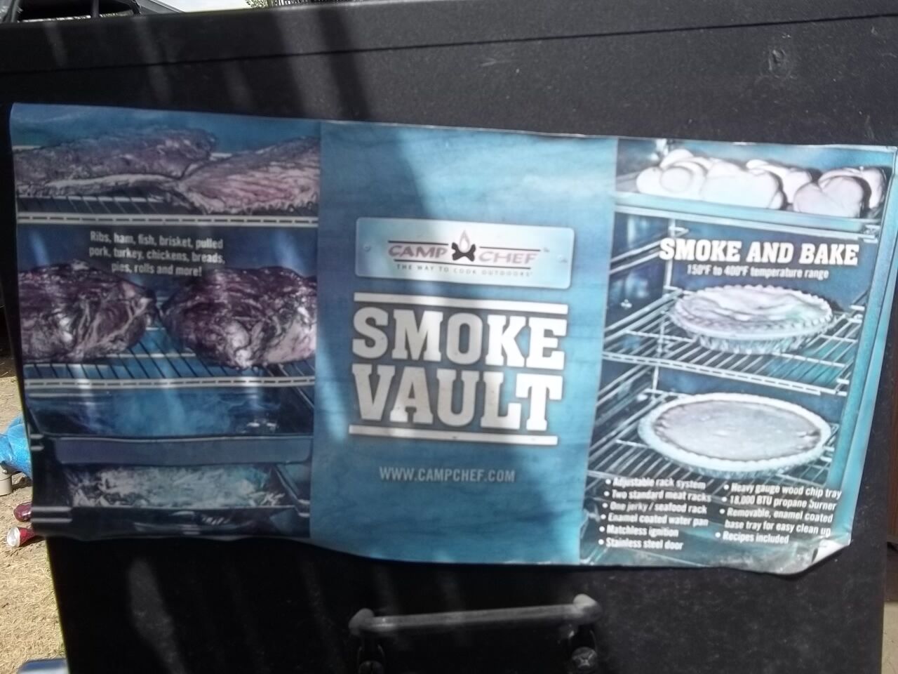 Camp Chef Smoker Vault