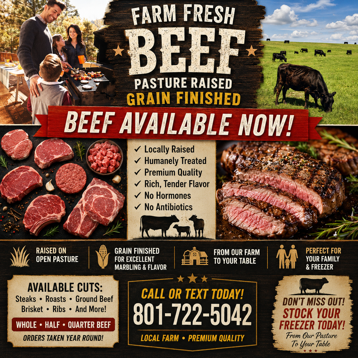 Local Raised Beef
