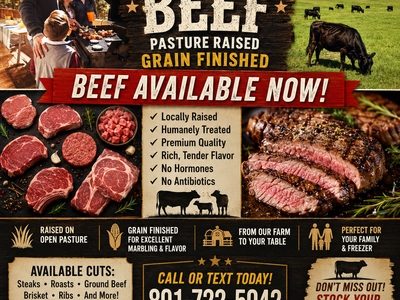 Local Raised Beef