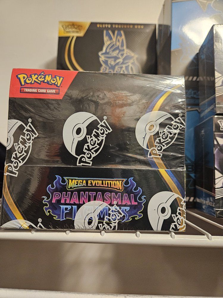 Pokemon TCG: Mega Evolution Phantasmal Plains Booster Box - Factory Sealed, Brand New Trading Cards