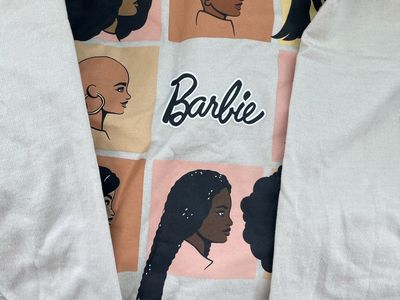 Barbie Mattel Women's Diversity Pullover Sweatshirt Size S - 60% Cotton, 40% Polyester