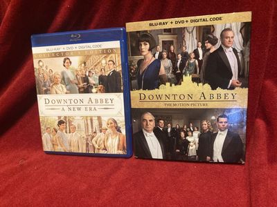 Downton Abbey New Era & Motion Picture Blu Ray/DvD